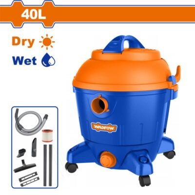Σκούπα 1200W 40L Wadfow WVR7A40 για ξηρή και υγρή αναρρόφηση σε επαγγελματικούς χώρους