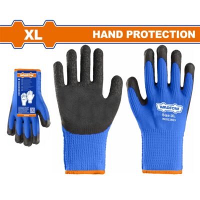 Wadfow Γάντια Latex WXG3803 ανθεκτικά γάντια εργασίας με ισχυρή πρόσφυση