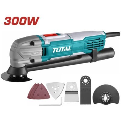 Πολυεργαλείο Χειρός Total TS3006 300W για κοπή, λείανση και γυάλισμα