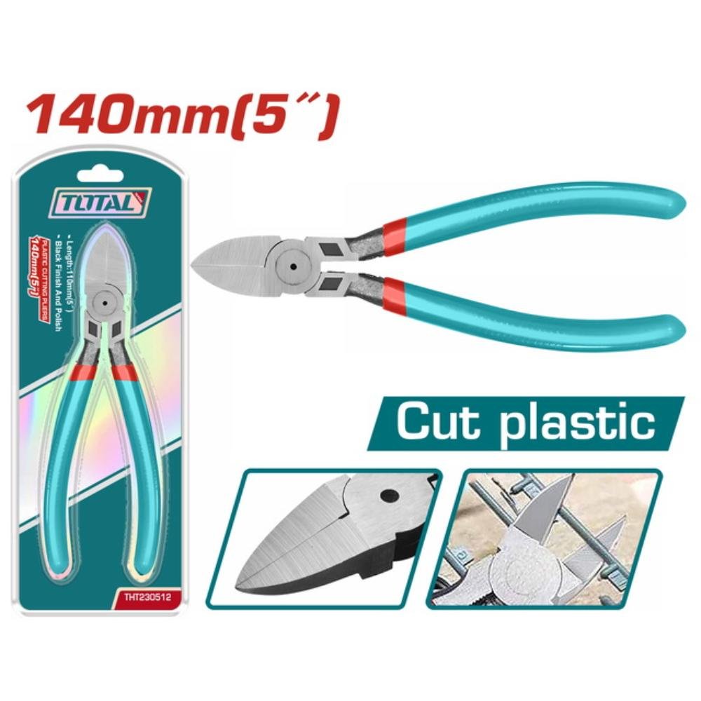 Κόφτης Πλαστικών Total 140mm THT230512 – Εργαλείο Κοπής PVC Κόφτης Πλαστικών Total 140mm THT230512 για κοπή σωλήνων PVC