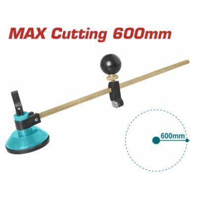 Κόφτης Τζαμιού Διαβήτης Total 60cm TGCT16001 για ακριβείς κυκλικές κοπές γυαλιού.