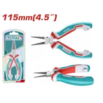 Μίνι Ασφαλειοτσίμπιδο Total 115mm THTMN656 ίσιο για ασφαλειοδακτυλίους