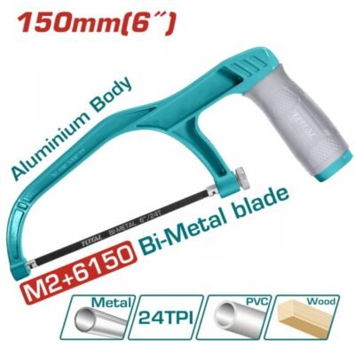 Mini πριόνι Total 150mm (6") για ακριβείς κοπές σε ξύλο και μικρές εργασίες