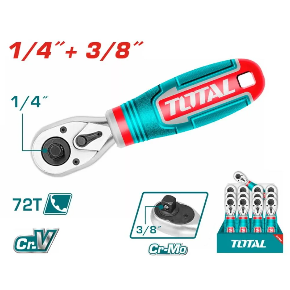 Μίνι Καστάνια 2 σε 1 Total 1/4" & 3/8"