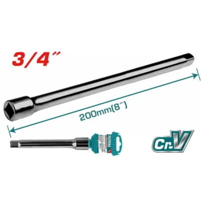 Προέκταση 3/4 Total 8" από χάλυβα CR-V
