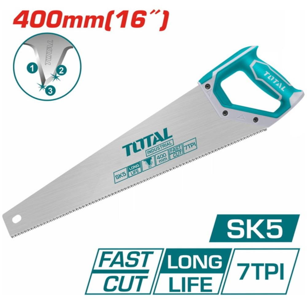 Σέγατσα ξύλου και πλαστικών Total THT55166D 400mm για κοπές Σέγατσα ξύλου και πλαστικών Total THT55166D 400mm