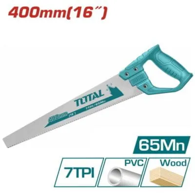 Σεγάτσα ξύλου και πλαστικών Total THT-551663D 16" 400mm