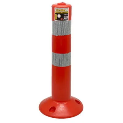 Κολωνάκι Σήμανσης 45cm Cresman με ανακλαστικές ταινίες