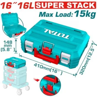 Πλαστική Εργαλειοθήκη Total TPBXS101 16"