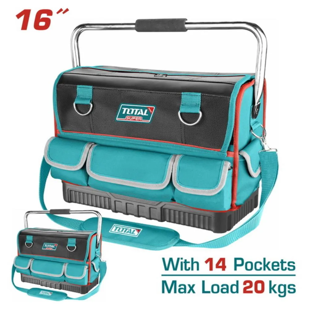 Τσάντα Εργαλείων Total THT66L12 16″ με 14 θήκες