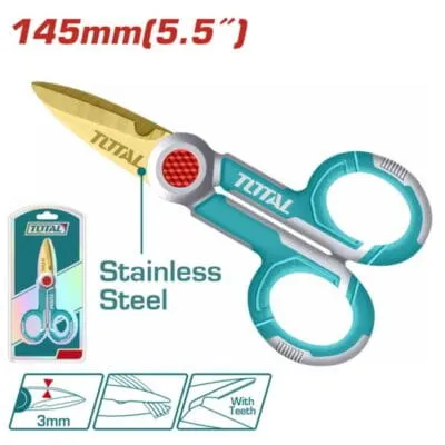 Ψαλίδι Ηλεκτρολογικό Total THT1155871 145mm