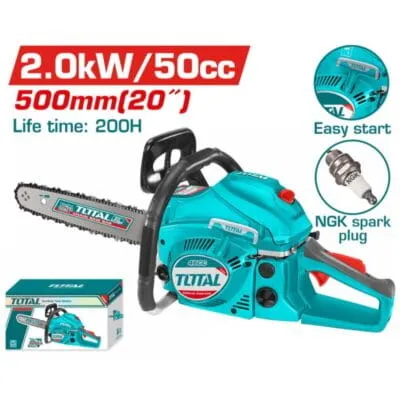 Βενζινοκίνητο Αλυσοπρίονο 50cc TOTAL TG5502011 με λάμα 500mm