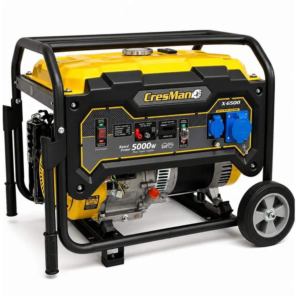 Γεννήτρια βενζίνης Cresman X-6500 με μέγιστη ισχύ 5,5kW