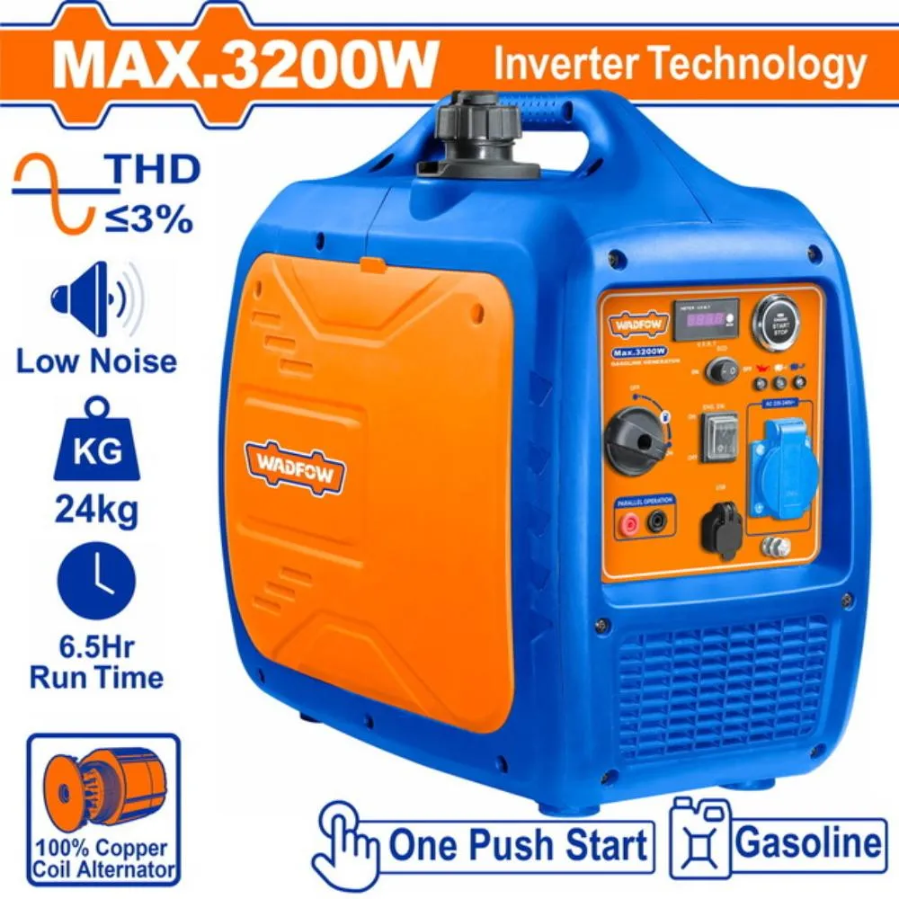 Ηλεκτρογεννήτρια inverter WADFOW 3200W WGEAS032D