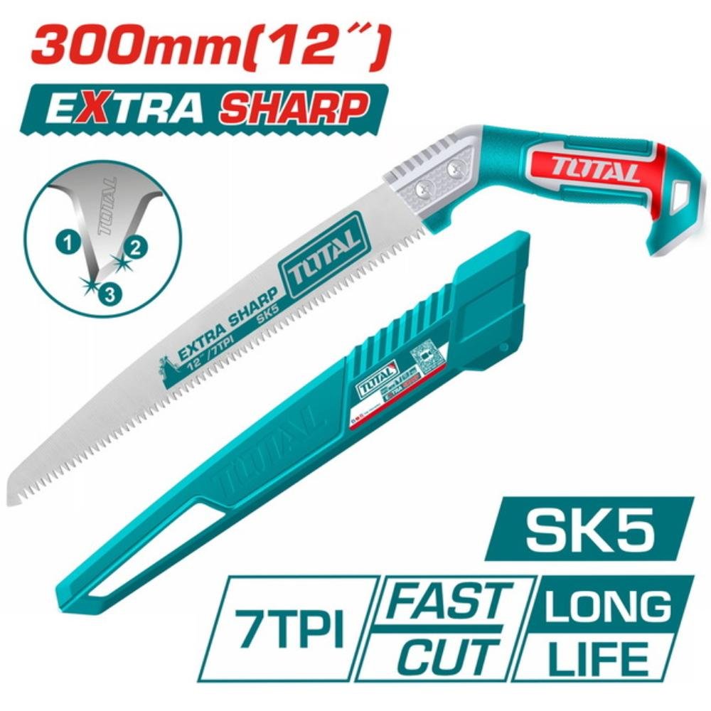 Πριόνι κλαδιών TOTAL THPS3008 Πριόνι κλαδιών TOTAL THPS3008 30cm για δέντρα - Image 1